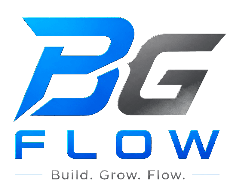 BG Flow · Build. Grow. Flow.